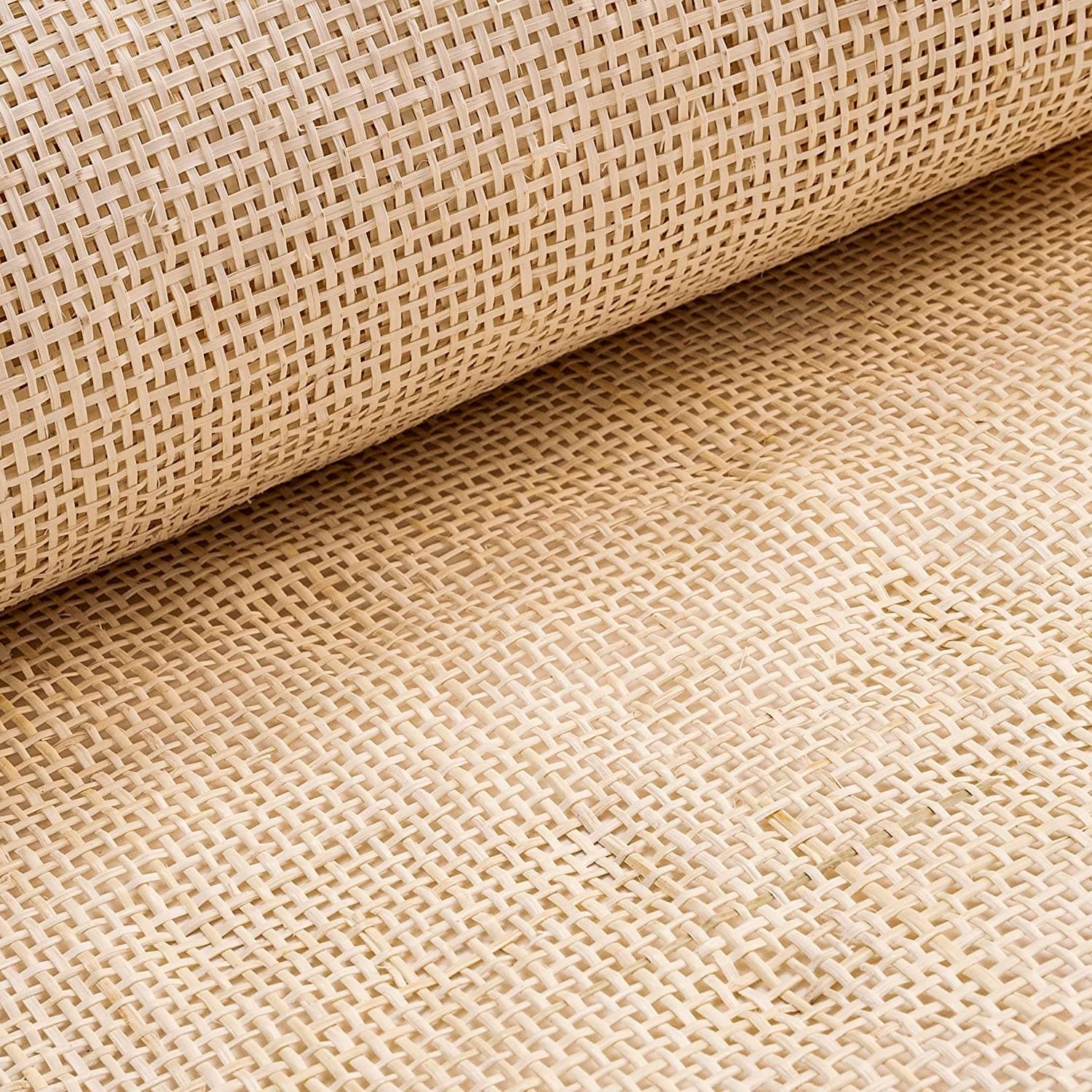 Hand-woven Nilambur cane texture